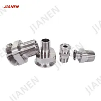 Adaptador com grampo NPT MACHO