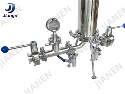 Single Sanitary Filter Housing For Food And Beverages